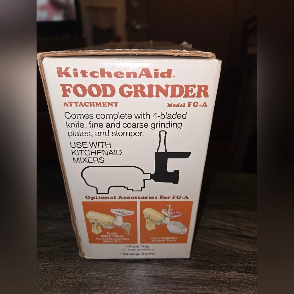 Kitchenaid Food Grinder Attachment Model FG-A